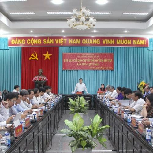 Họp Ban Chỉ đạo chuyển đổi số lần thứ 6